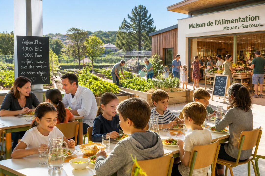 découvrez comment mouans-sartoux révolutionne son alimentation avec des cantines 100 % bio, une ferme municipale et la maison de l’alimentation, alliant innovation et développement durable.