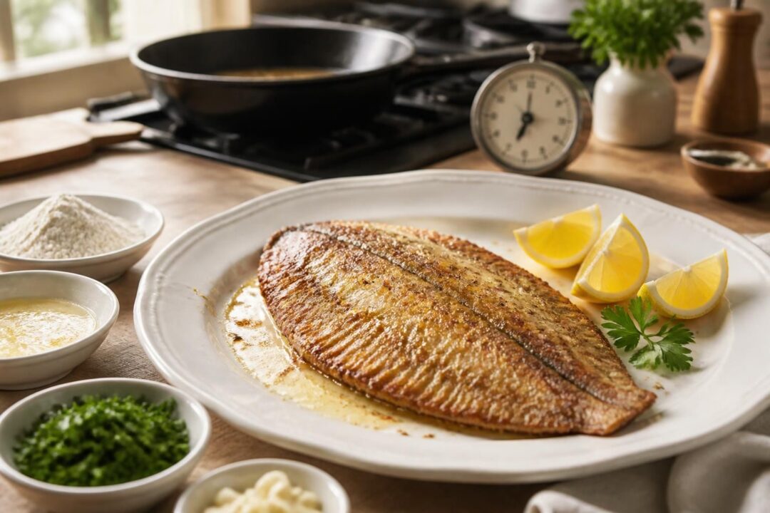 découvrez la recette traditionnelle de la sole meunière avec les conseils précis sur le temps de cuisson pour un plat savoureux et parfaitement préparé.